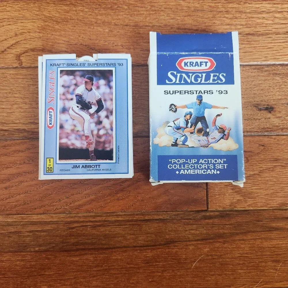 Vintage Baseball Cards - 1993 Kraft Singles Superstars Baseball Cards #1-15/30